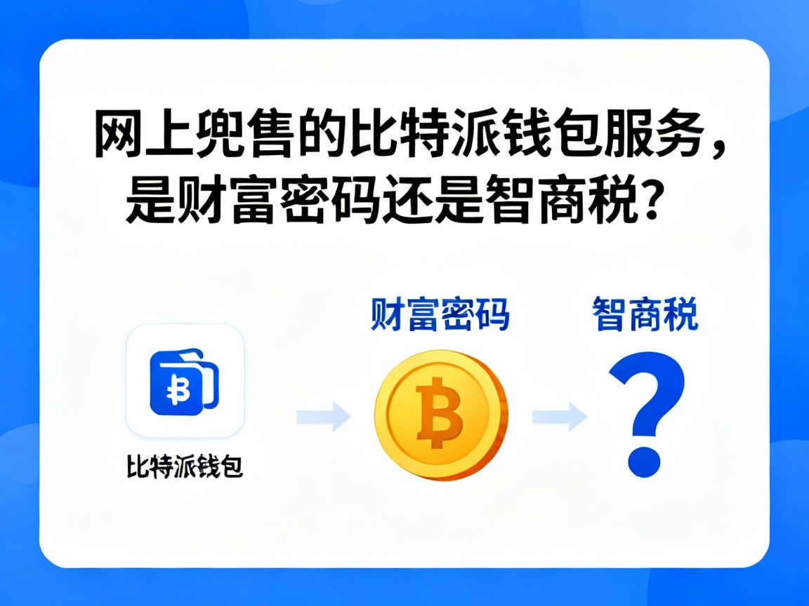 网上兜售的比特派钱包服务，是财富密码还是智商税？