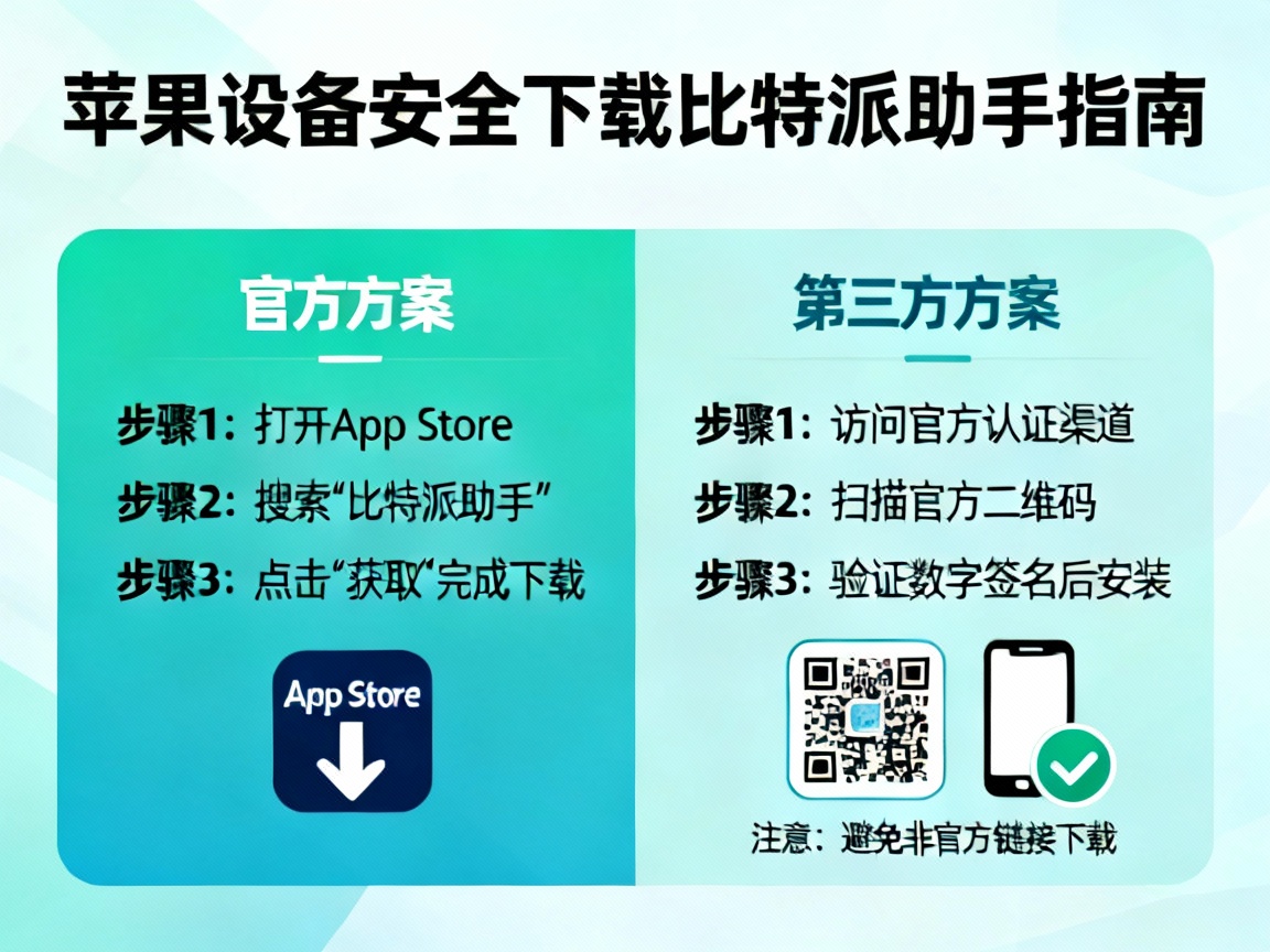 苹果设备如何安全下载比特派助手？一文详解官方与第三方方案
