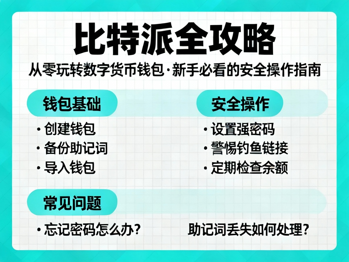 比特派全攻略，从零玩转数字货币钱包，新手必看的安全操作指南