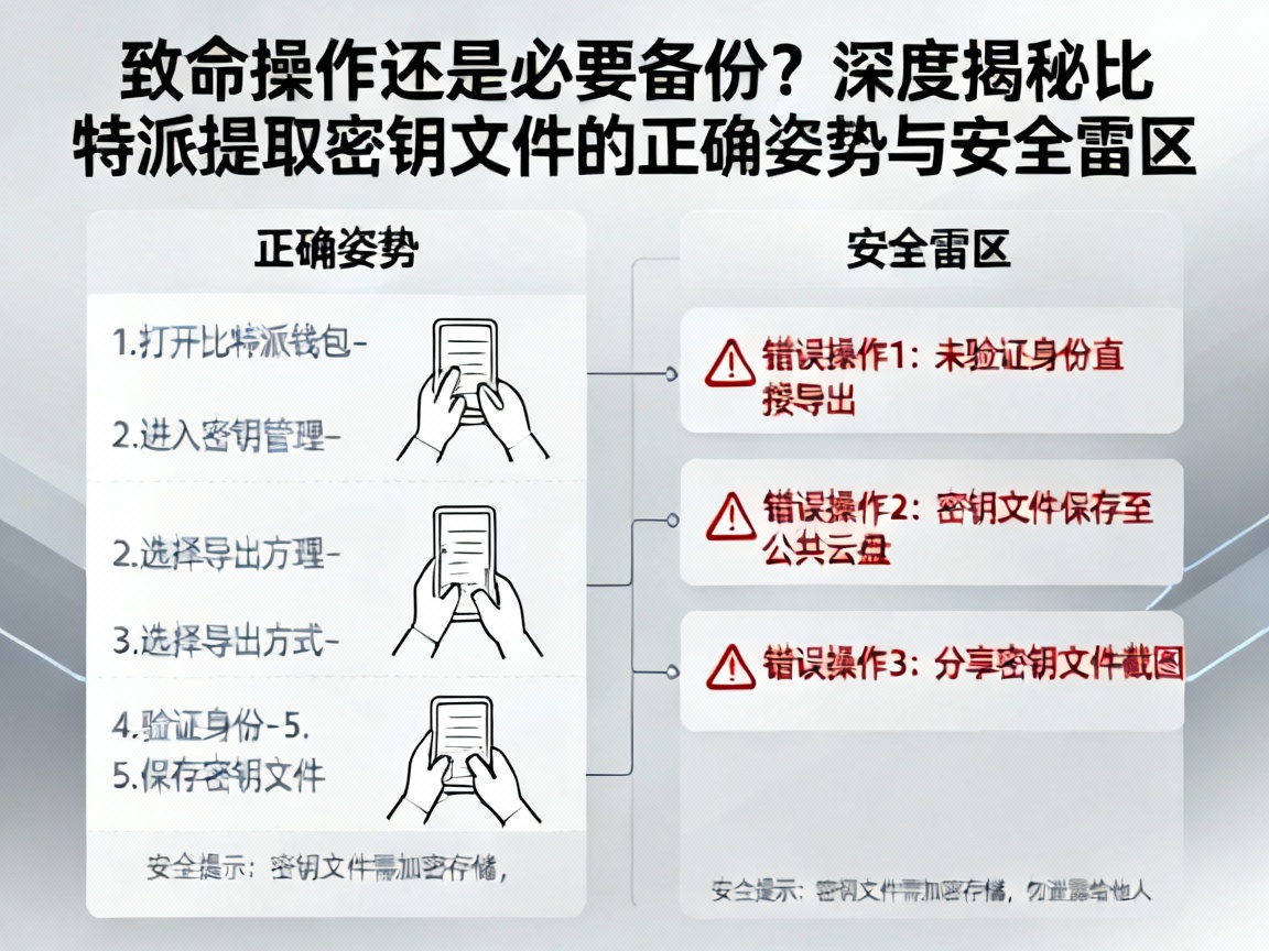 致命操作还是必要备份？深度揭秘比特派提取密钥文件的正确姿势与安全雷区