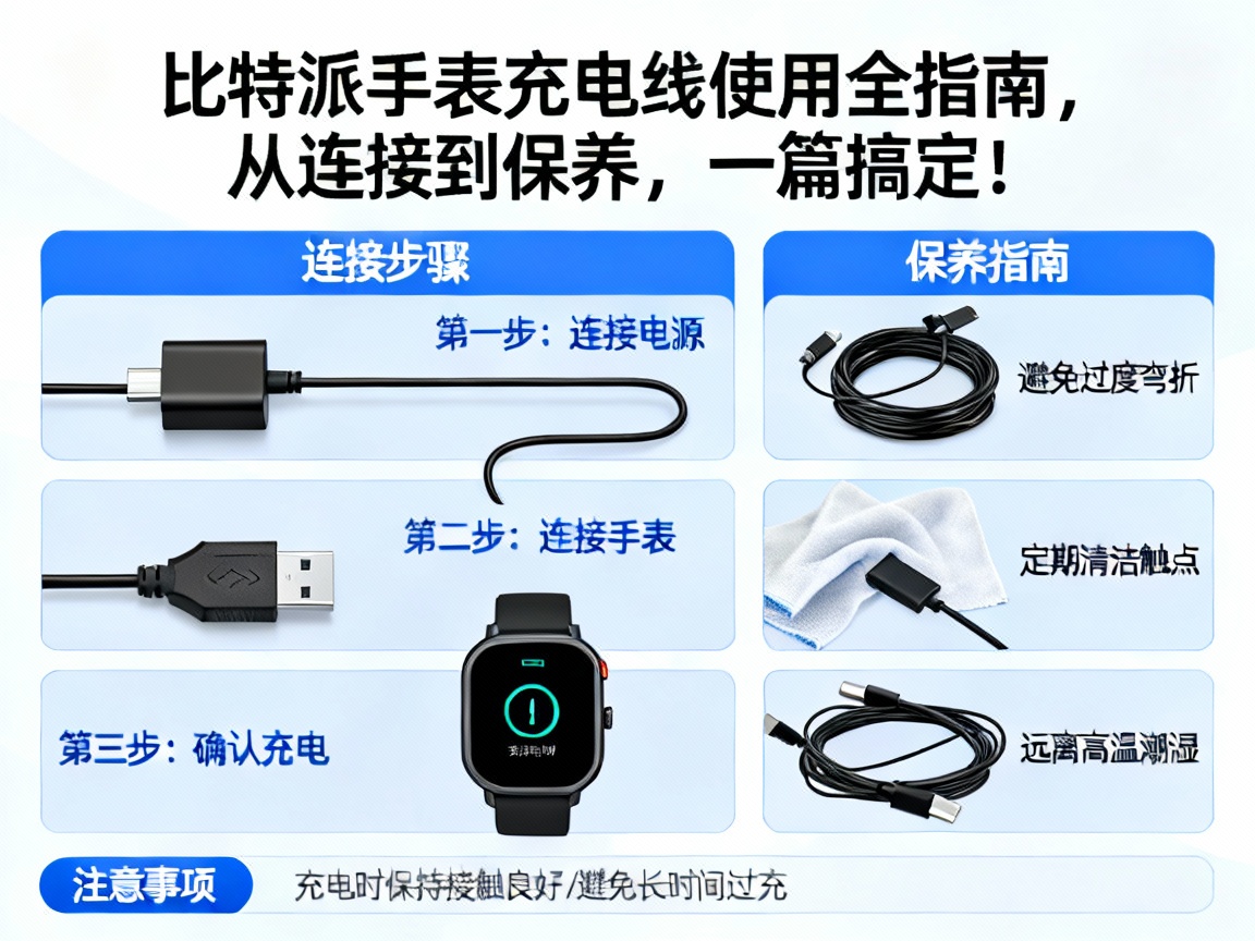 比特派手表充电线使用全指南，从连接到保养，一篇搞定！