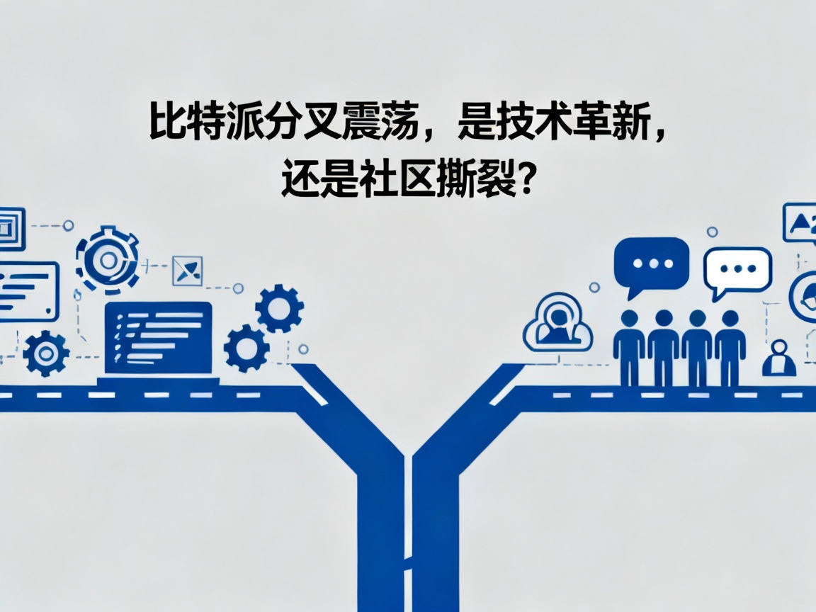 比特派分叉震荡，是技术革新，还是社区撕裂？