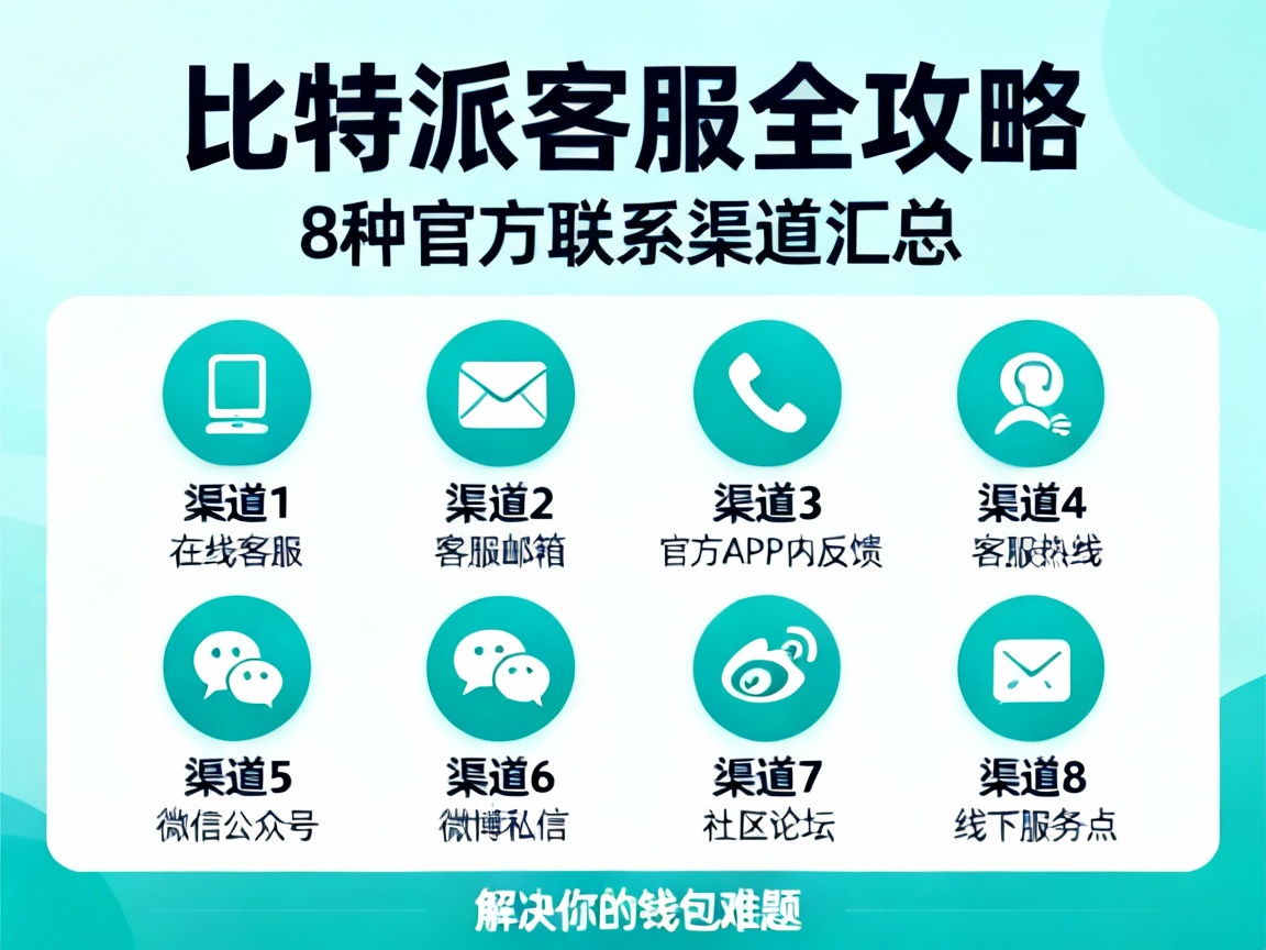 比特派客服全攻略，8种官方联系渠道汇总，解决你的钱包难题