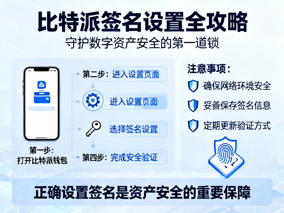 比特派签名设置全攻略，守护数字资产安全的第一道锁