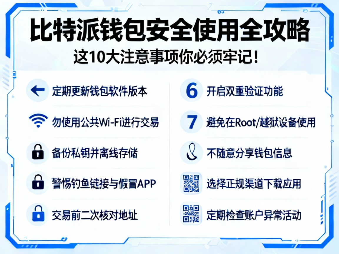 比特派钱包安全使用全攻略，这10大注意事项你必须牢记！