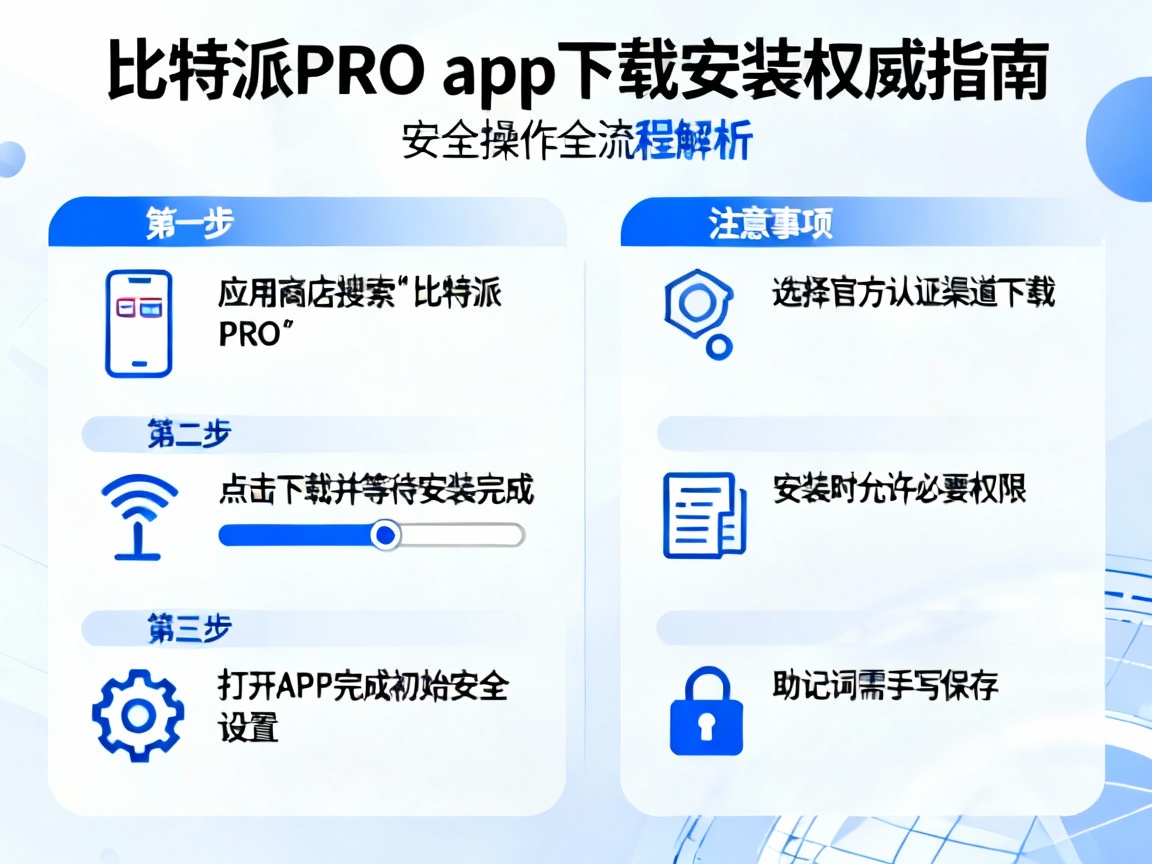 比特派PRO app下载安装权威指南，安全操作全流程解析