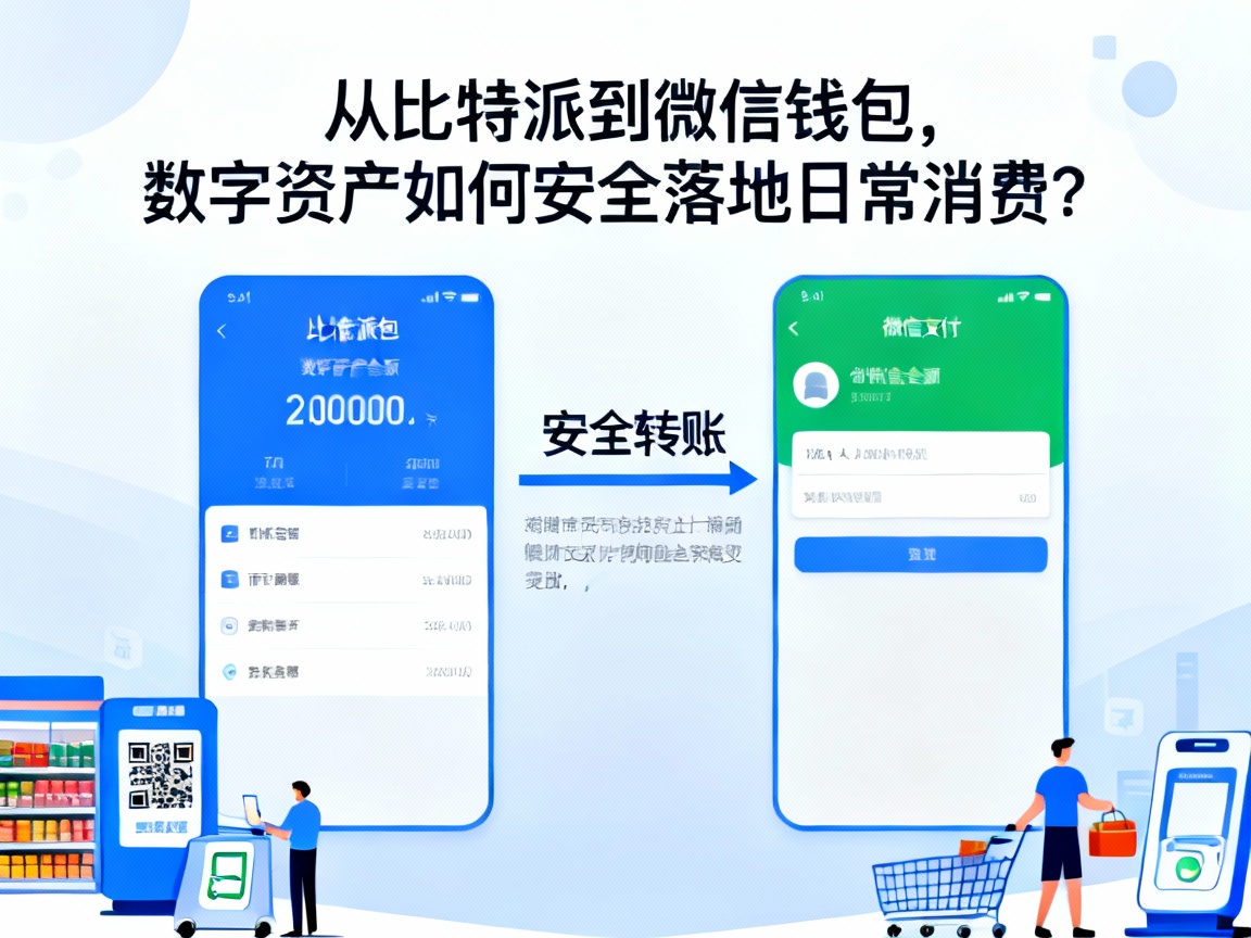 从比特派到微信钱包，数字资产如何安全落地日常消费？