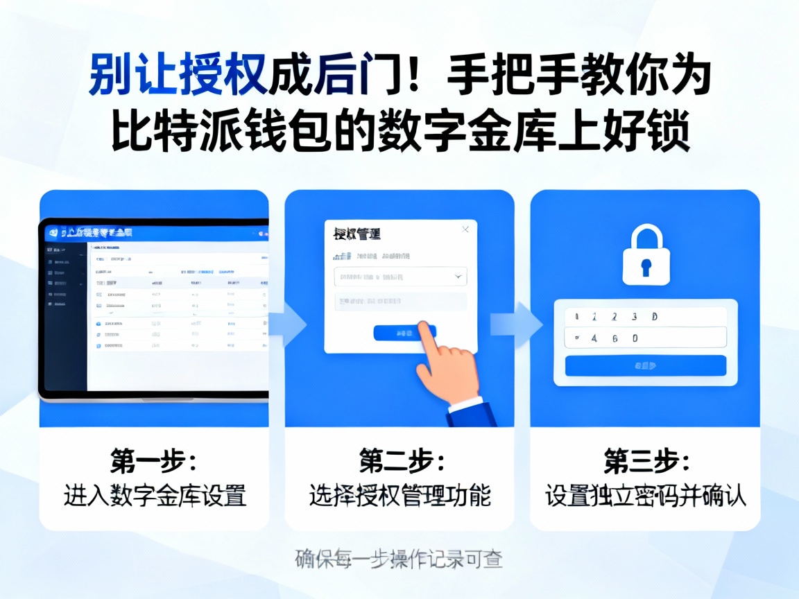 别让授权成后门！手把手教你为比特派钱包的数字金库上好锁