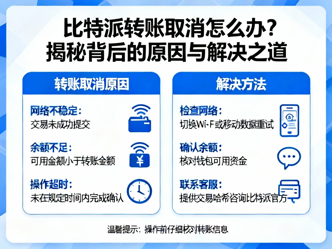 比特派转账取消怎么办？揭秘背后的原因与解决之道