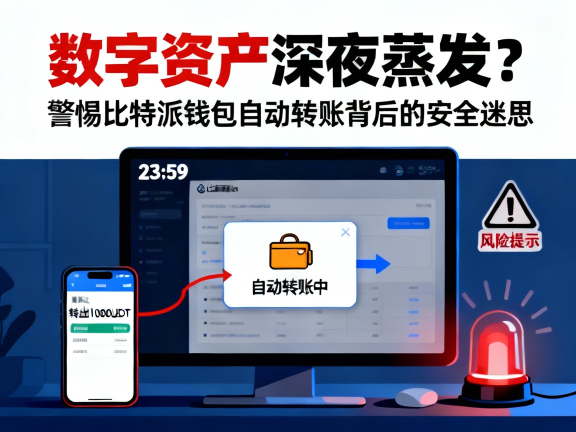 数字资产深夜蒸发？警惕比特派钱包自动转账背后的安全迷思