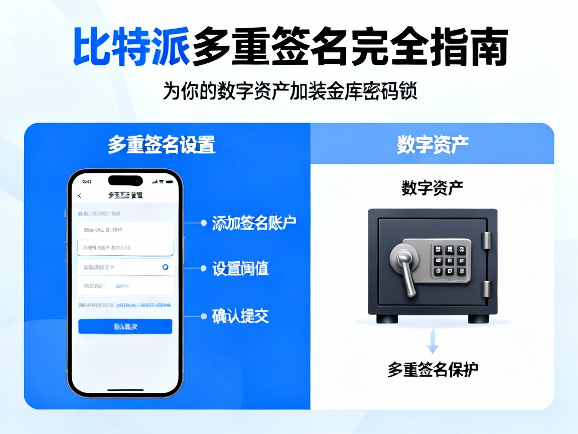 比特派多重签名完全指南，为你的数字资产加装金库密码锁
