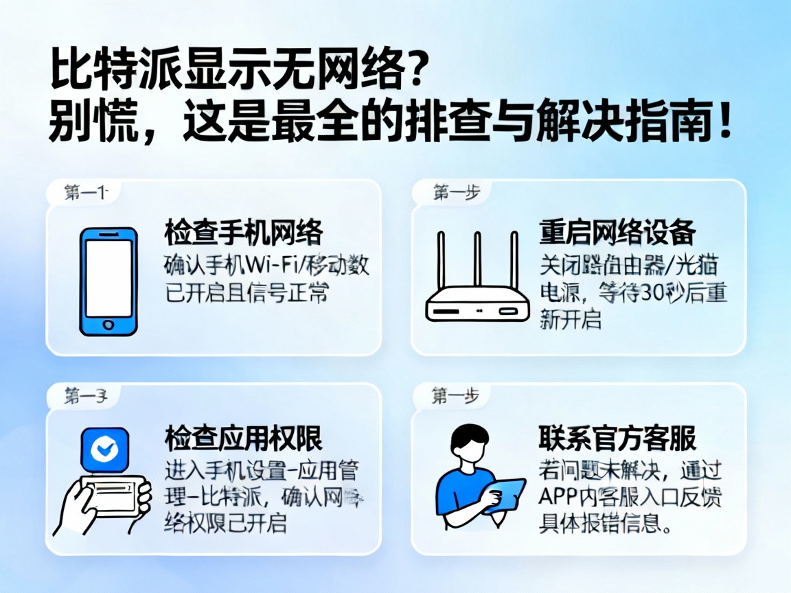 比特派显示无网络？别慌，这是最全的排查与解决指南！