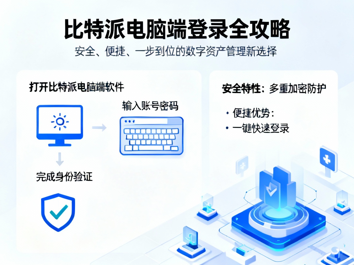 比特派电脑端登录全攻略，安全、便捷、一步到位的数字资产管理新选择
