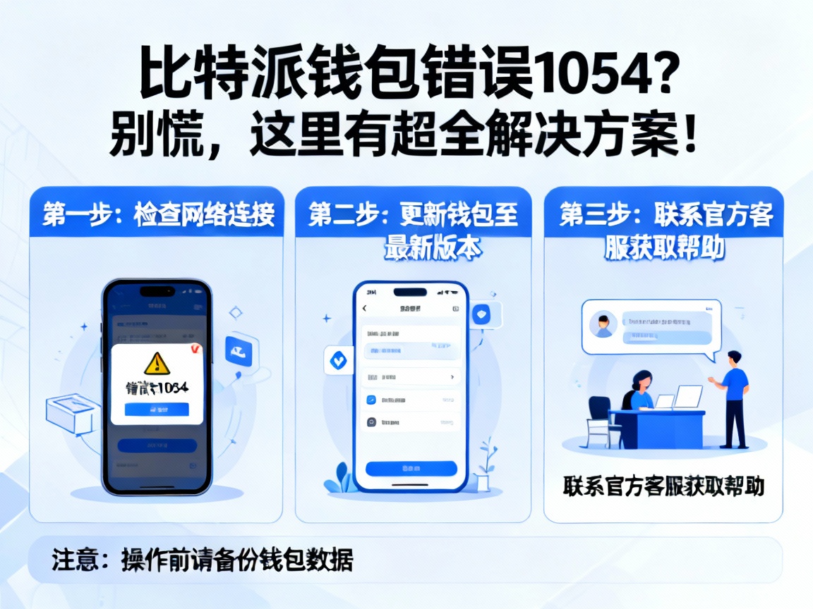 比特派钱包错误1054？别慌，这里有超全解决方案！