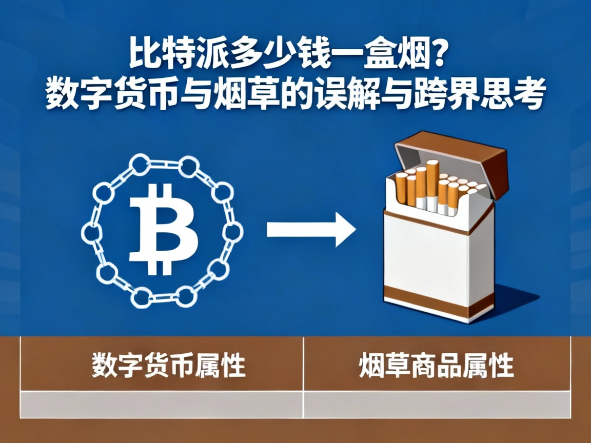 比特派多少钱一盒烟？数字货币与烟草的误解与跨界思考