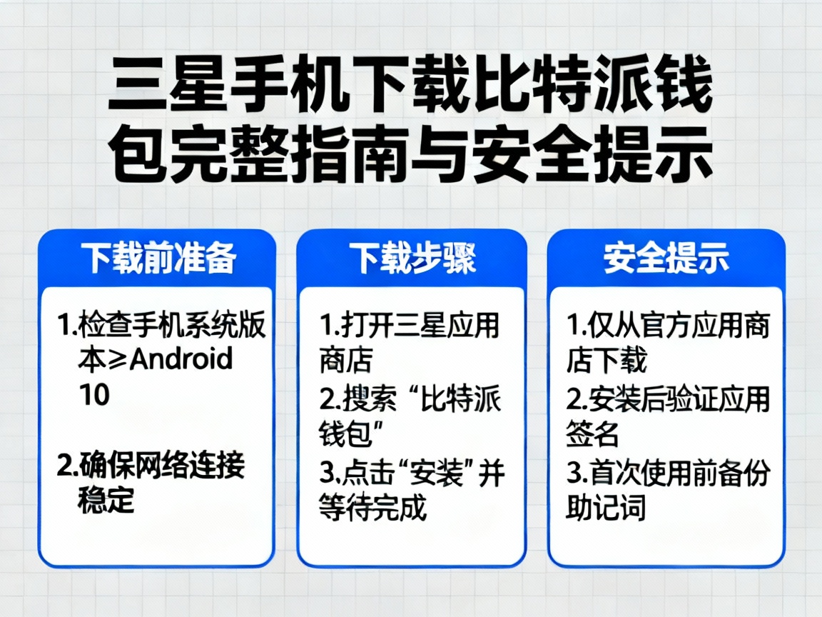 三星手机轻松下载比特派钱包，完整指南与安全提示