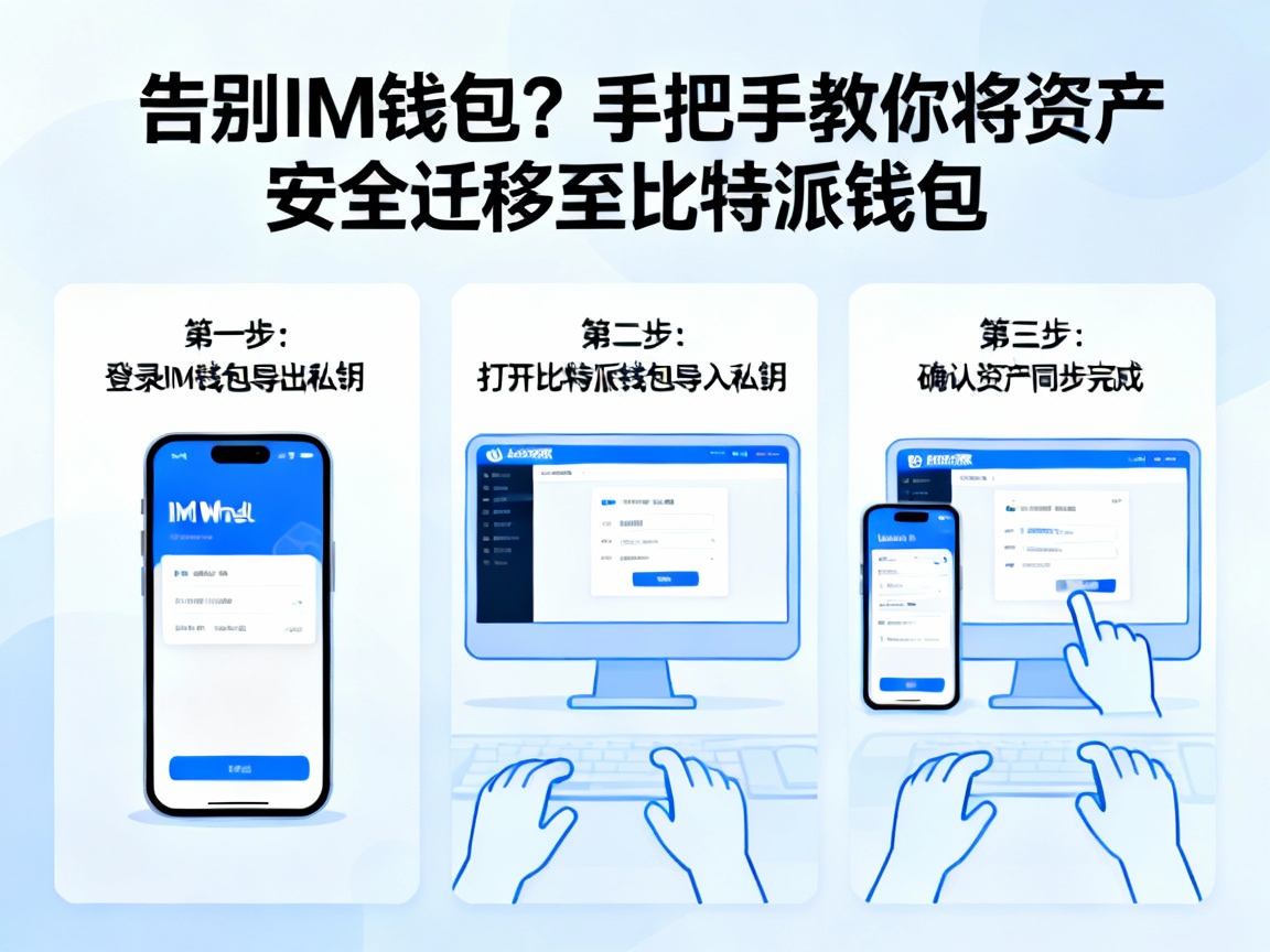 告别IM钱包？手把手教你将资产安全迁移至比特派钱包