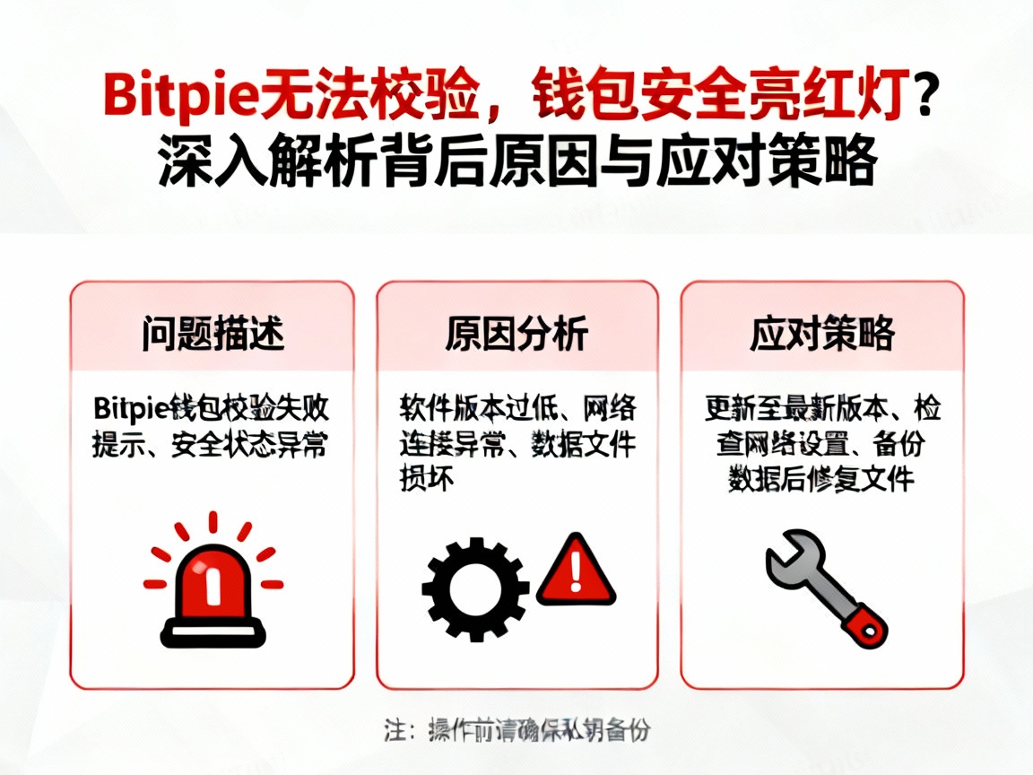 Bitpie无法校验，钱包安全亮红灯？深入解析背后原因与应对策略