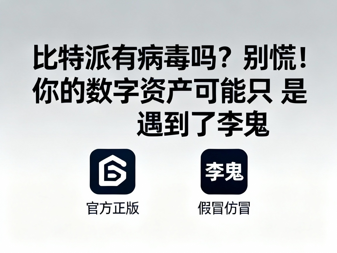 比特派有病毒吗？别慌！你的数字资产可能只是遇到了李鬼