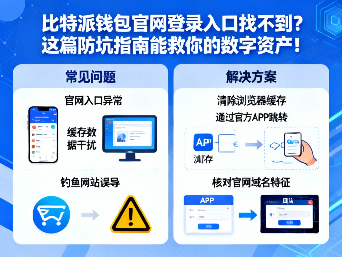 比特派钱包官网登录入口找不到？这篇防坑指南能救你的数字资产！
