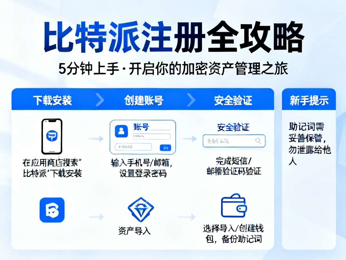 比特派注册全攻略，5分钟上手，开启你的加密资产管理之旅