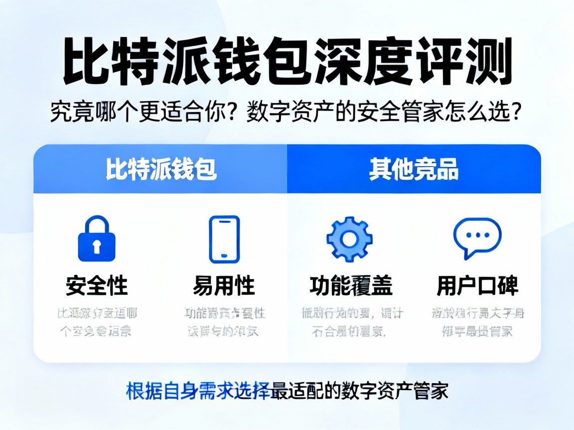 比特派钱包深度评测，究竟哪个更适合你？数字资产的安全管家怎么选？