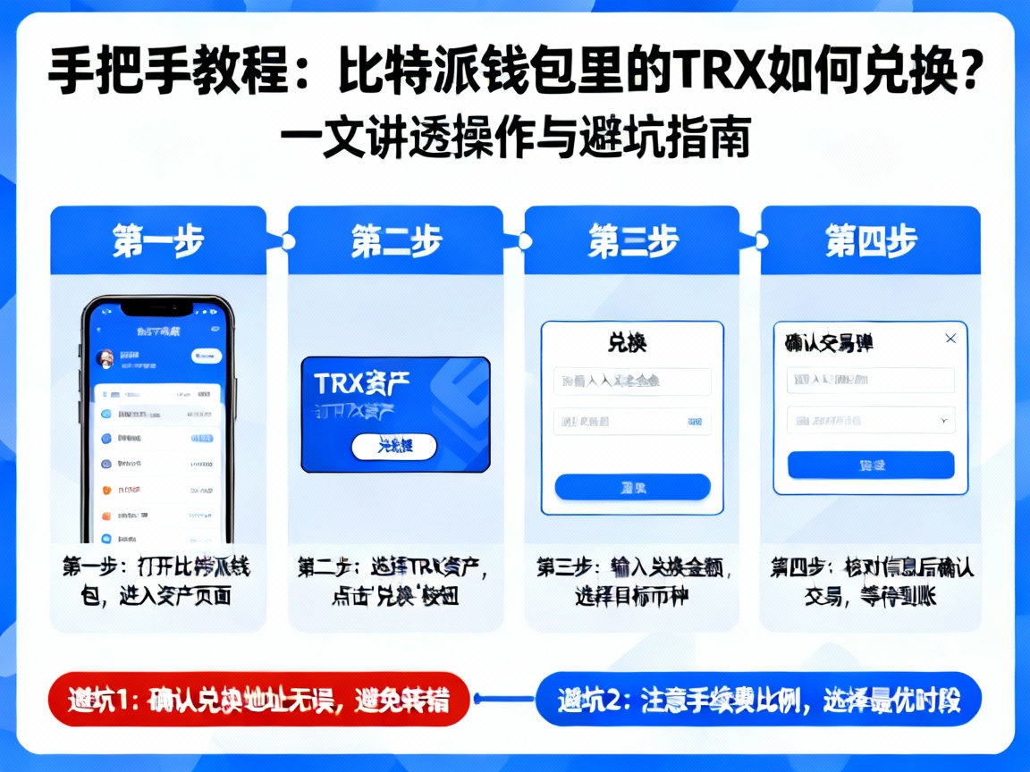 手把手教程，比特派钱包里的TRX如何兑换？一文讲透操作与避坑指南