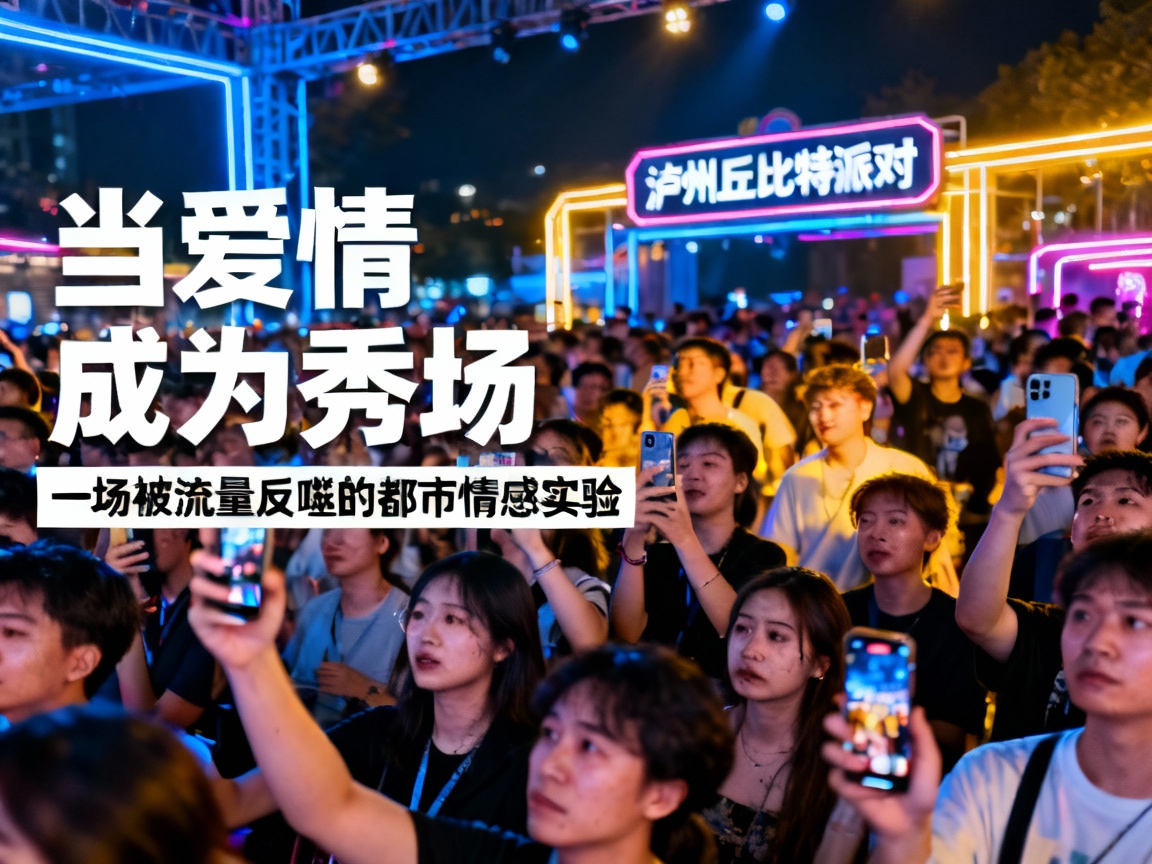 当爱情成为秀场，泸州丘比特派对事件，一场被流量反噬的都市情感实验