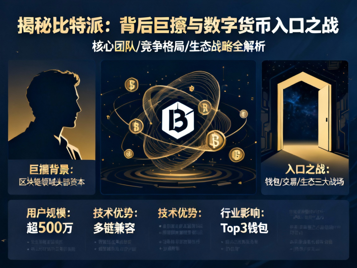 揭秘比特派，它背后的巨擘与数字货币世界的入口之战