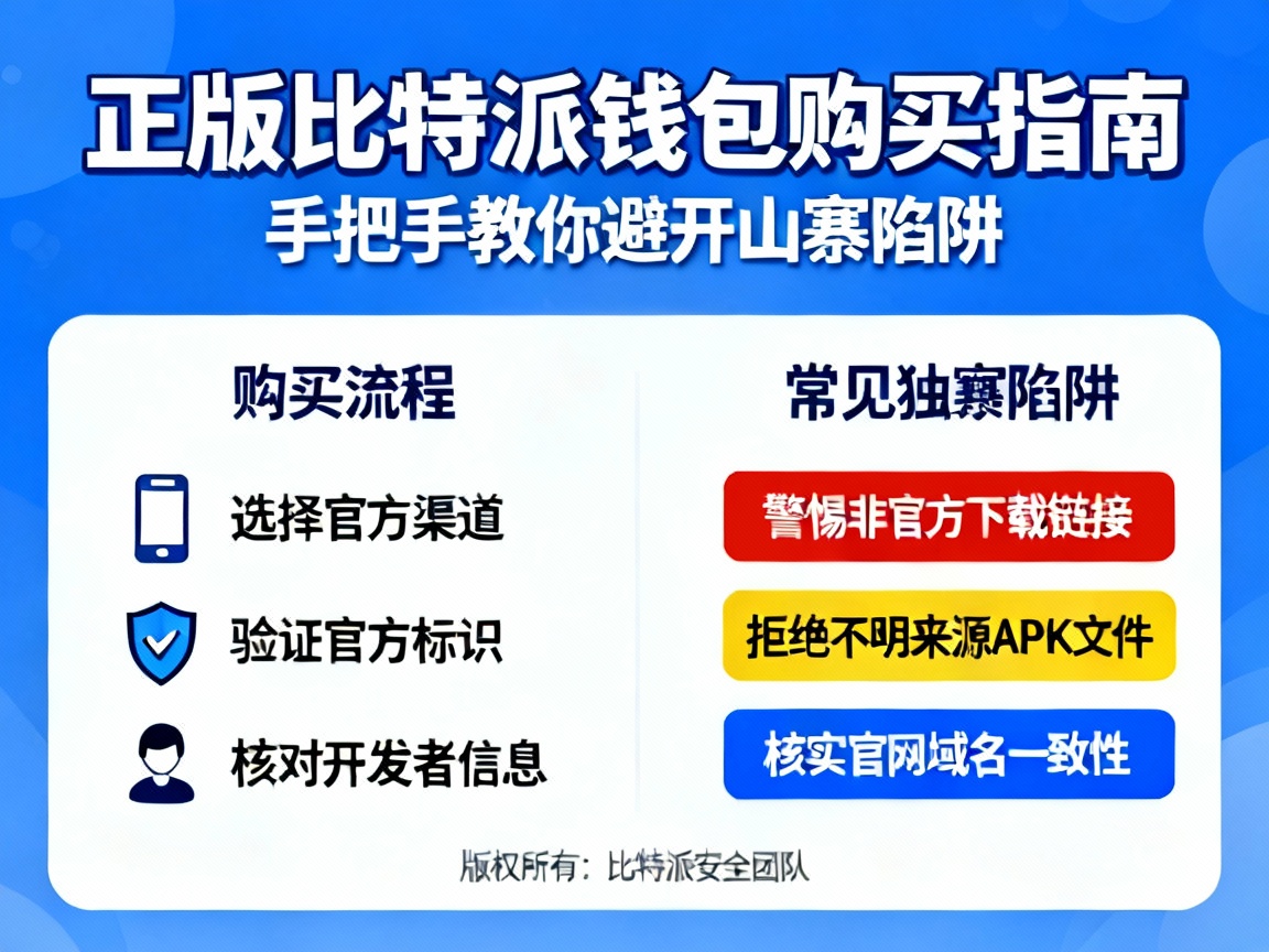 正版比特派钱包究竟在哪里买？手把手教你避开山寨陷阱