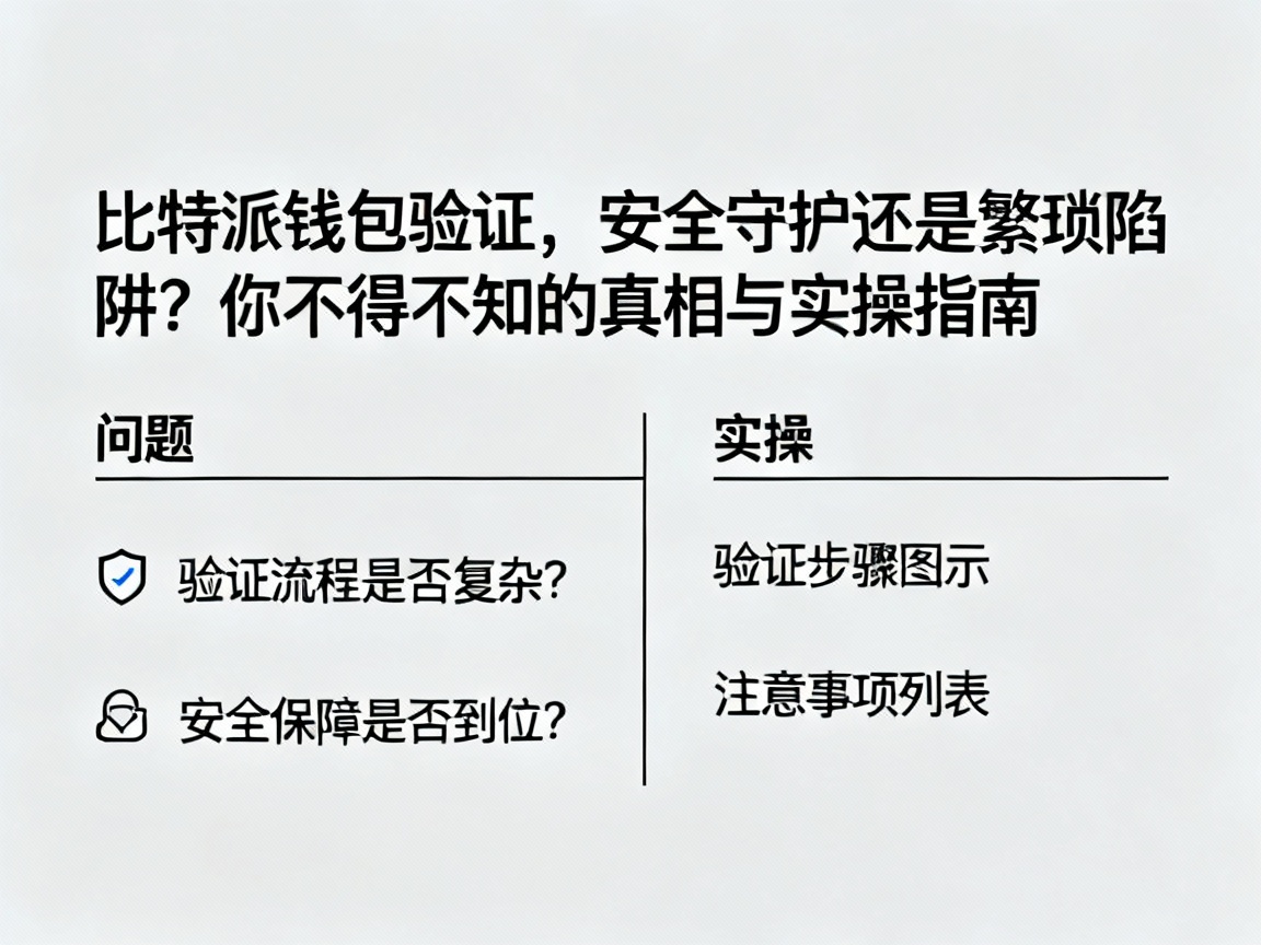 比特派钱包验证，安全守护还是繁琐陷阱？你不得不知的真相与实操指南