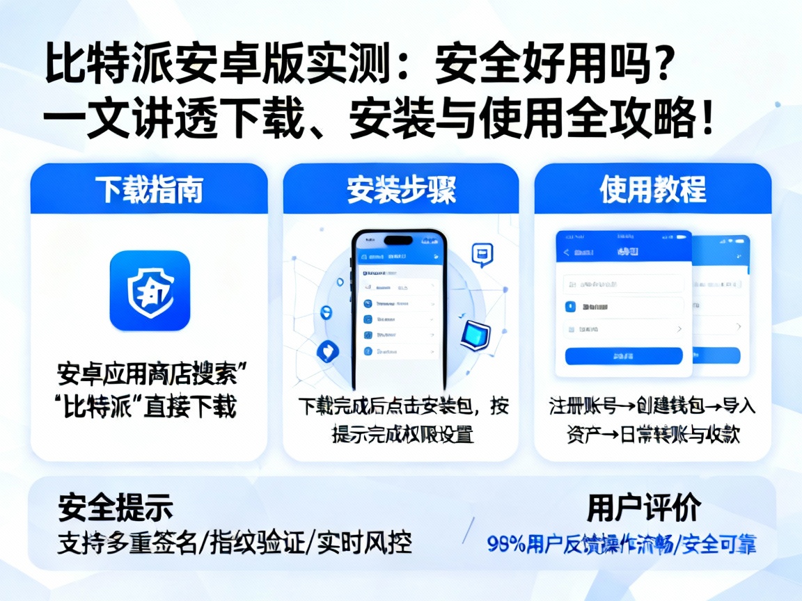 比特派安卓版实测，安全好用吗？一文讲透下载、安装与使用全攻略！