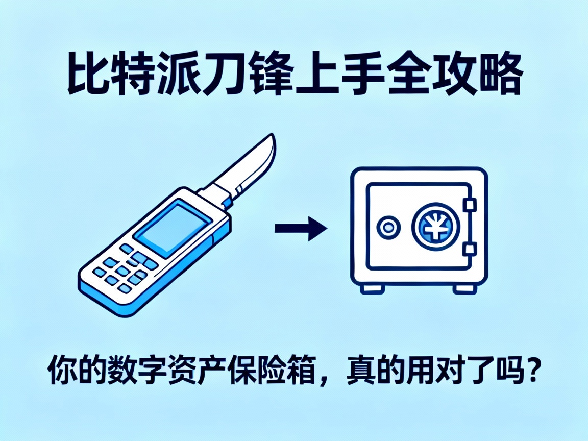 比特派刀锋上手全攻略，你的数字资产保险箱，真的用对了吗？