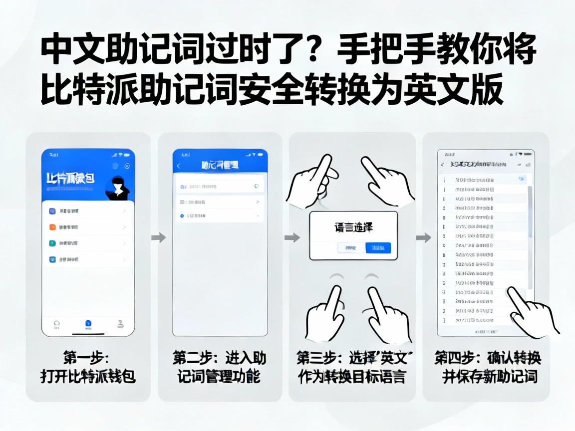 中文助记词过时了？手把手教你将比特派助记词安全转换为英文版