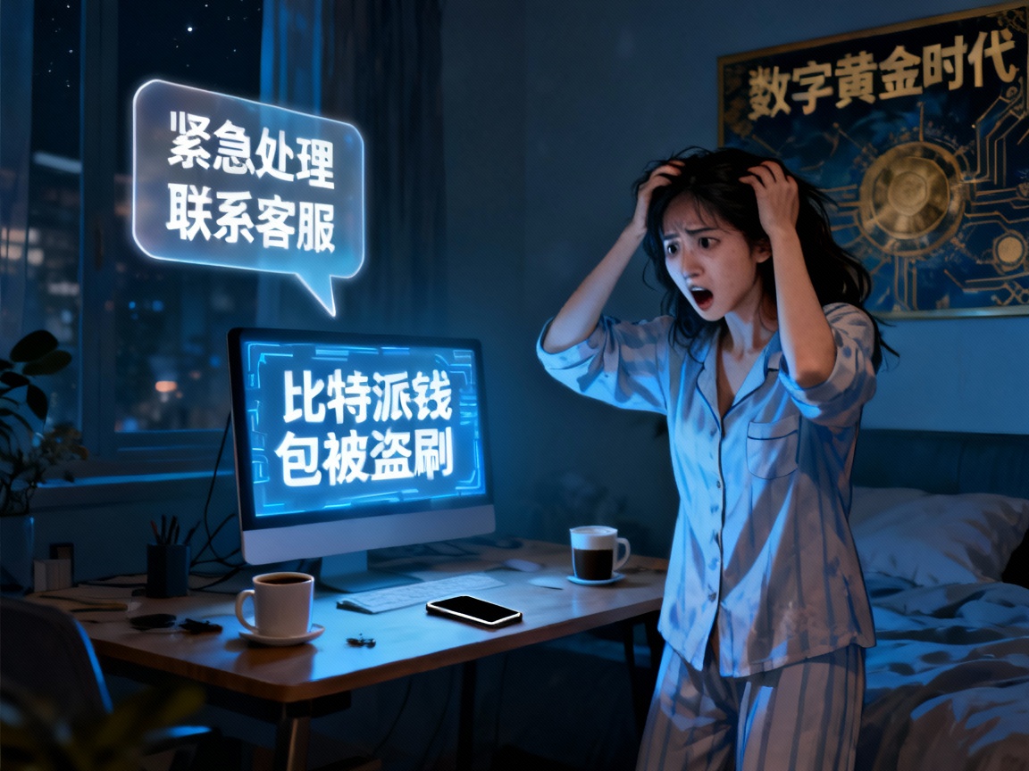 数字黄金时代的午夜惊魂，我的比特派钱包被盗刷之后