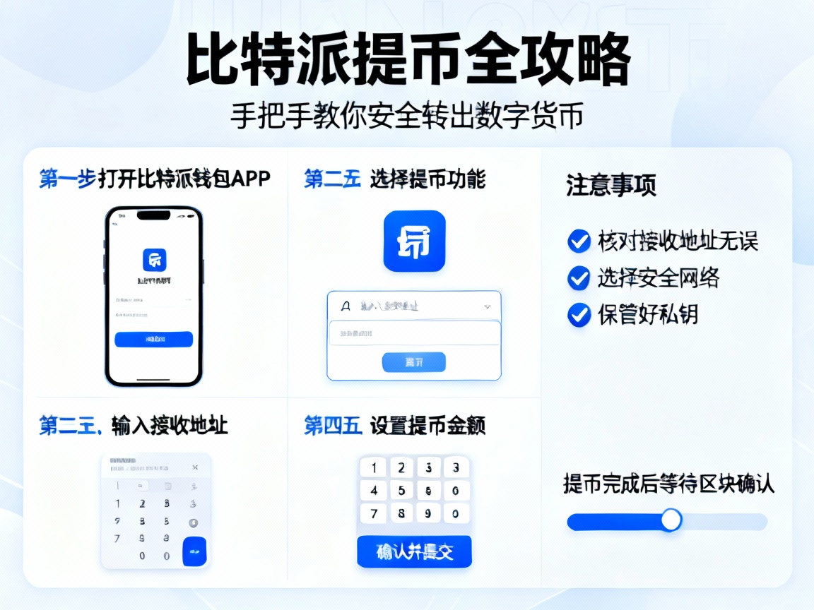 比特派提币全攻略，手把手教你安全转出数字货币