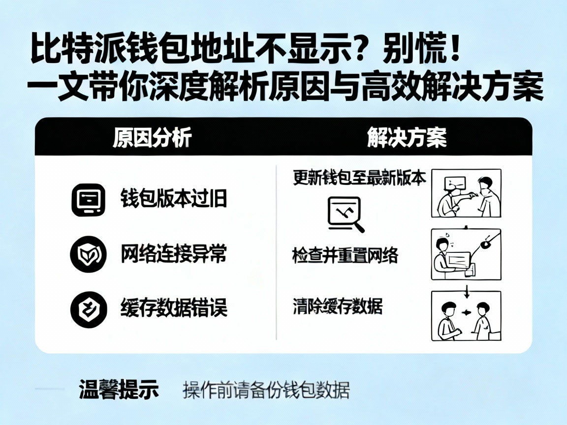 比特派钱包地址不显示？别慌！一文带你深度解析原因与高效解决方案