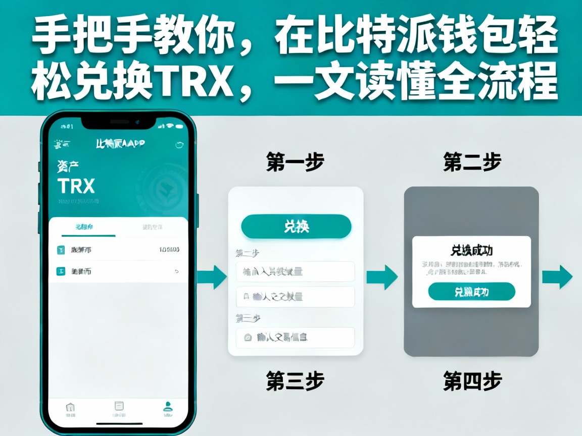 手把手教你，在比特派钱包轻松兑换TRX，一文读懂全流程