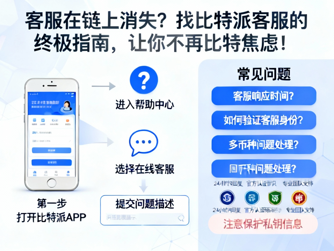 客服在链上消失？找比特派客服的终极指南，让你不再比特焦虑！