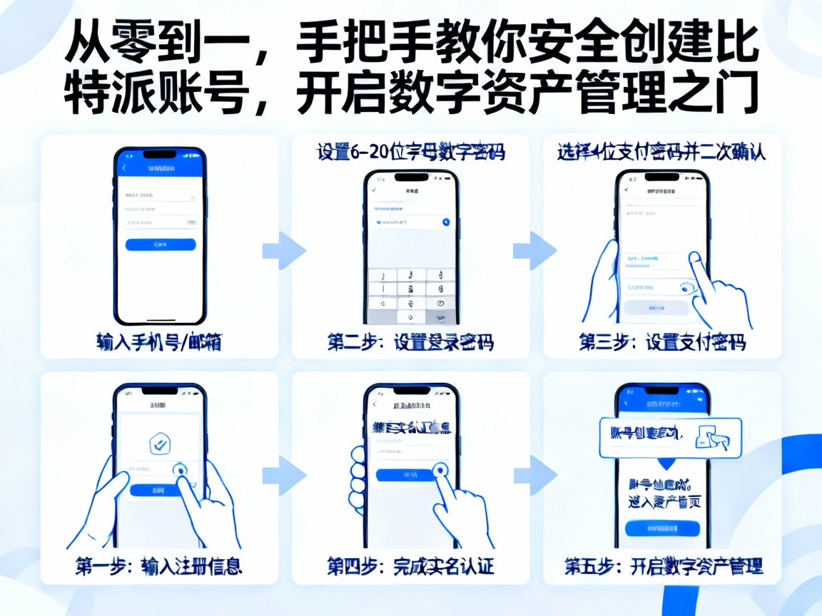 从零到一，手把手教你安全创建比特派账号，开启数字资产管理之门