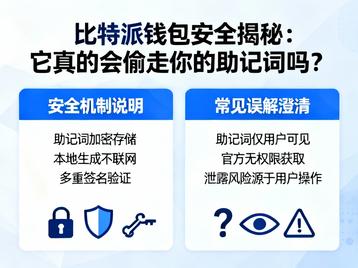 比特派钱包安全揭秘，它真的会偷走你的助记词吗？