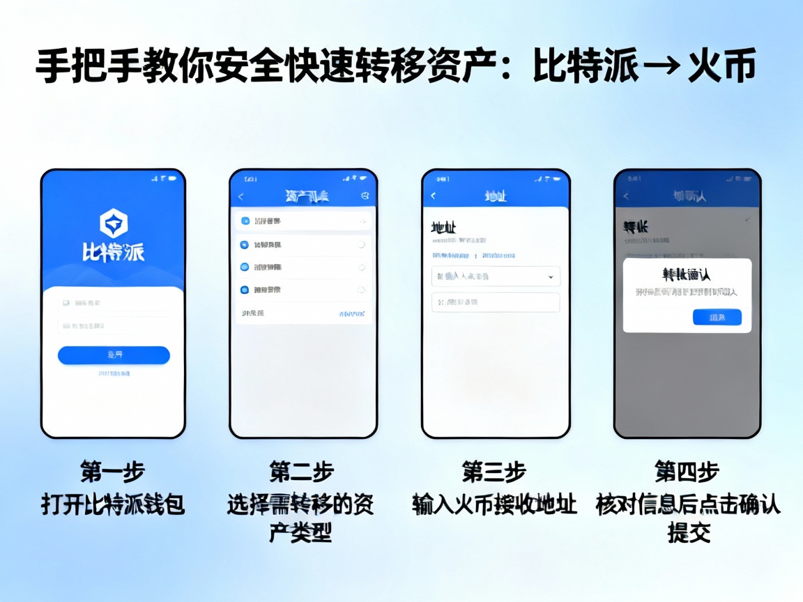手把手教你，如何安全快速地将资产从比特派转移到火币