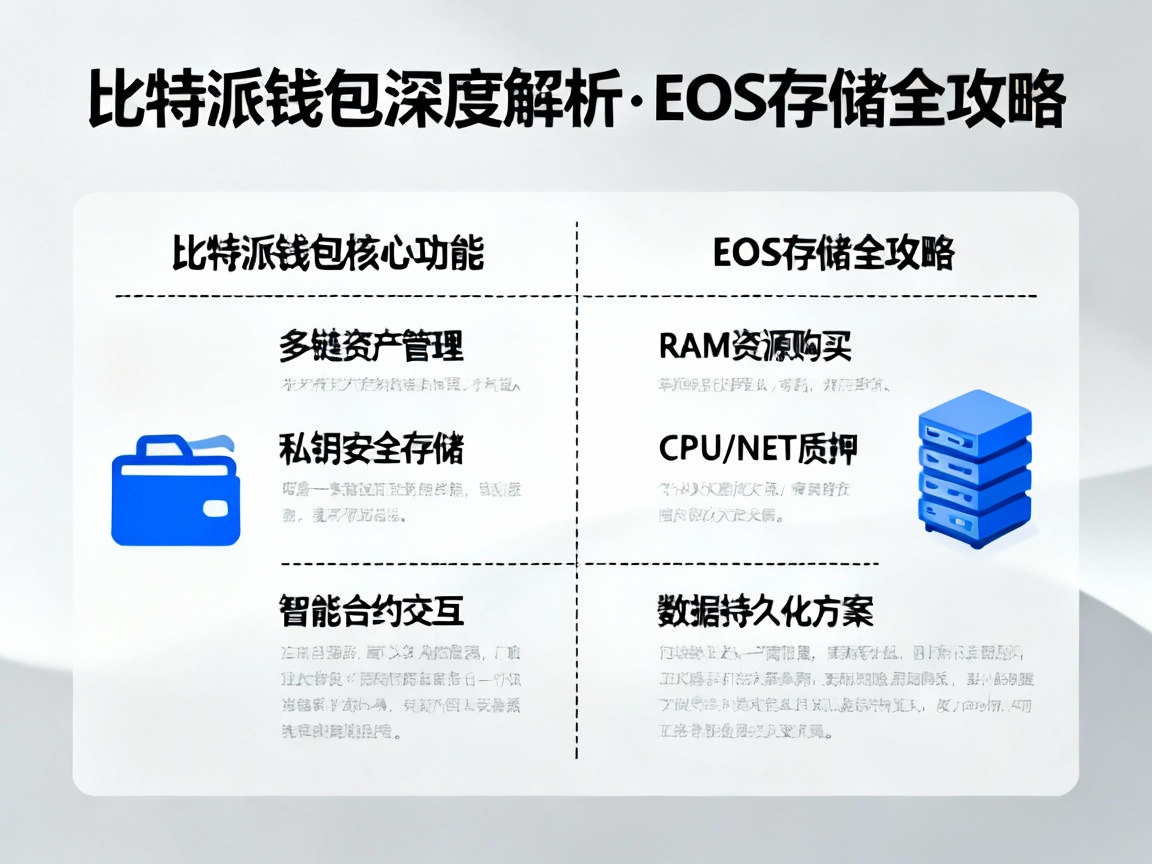 比特派钱包深度解析，一篇文章讲透EOS存储全攻略