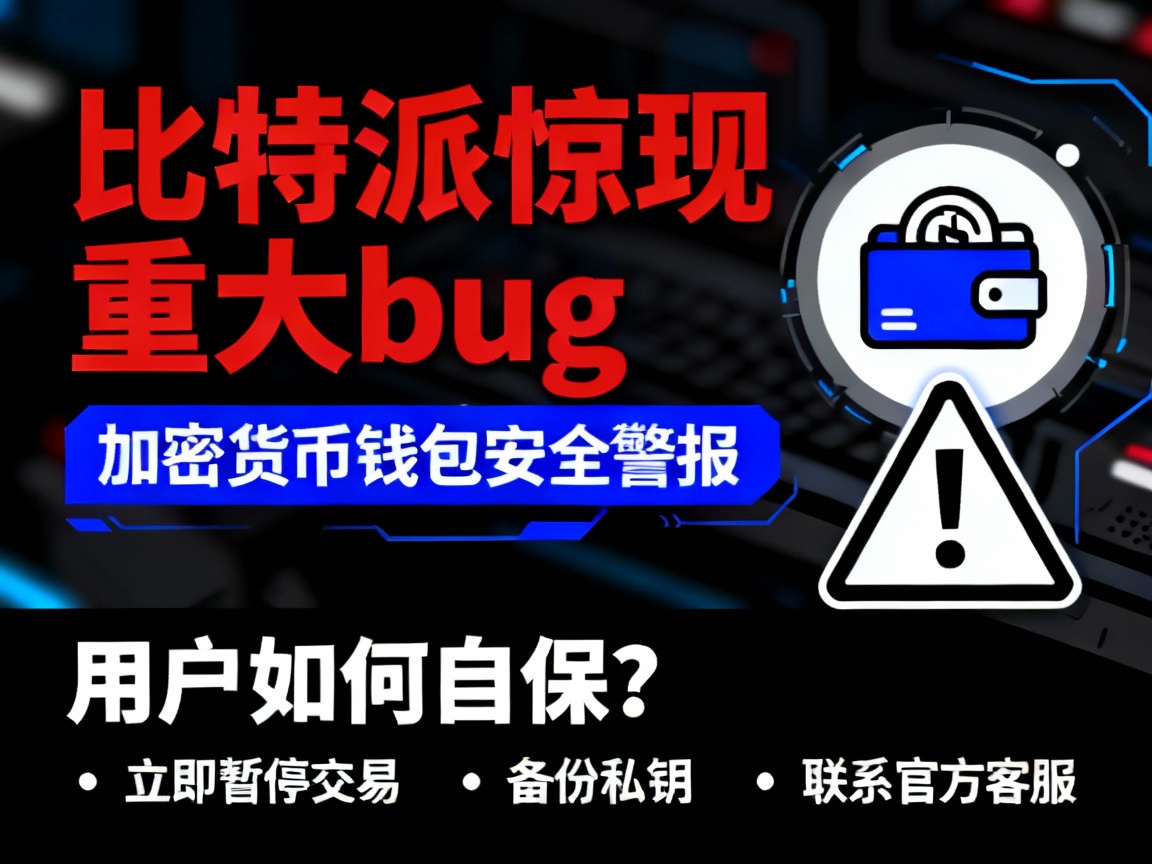 比特派惊现重大bug，加密货币钱包安全警报，用户如何自保？