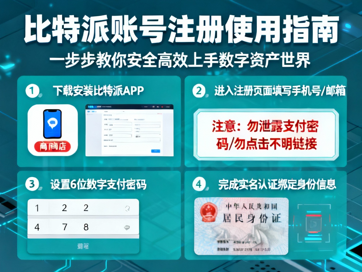比特派账号注册使用指南，一步步教你安全高效上手数字资产世界