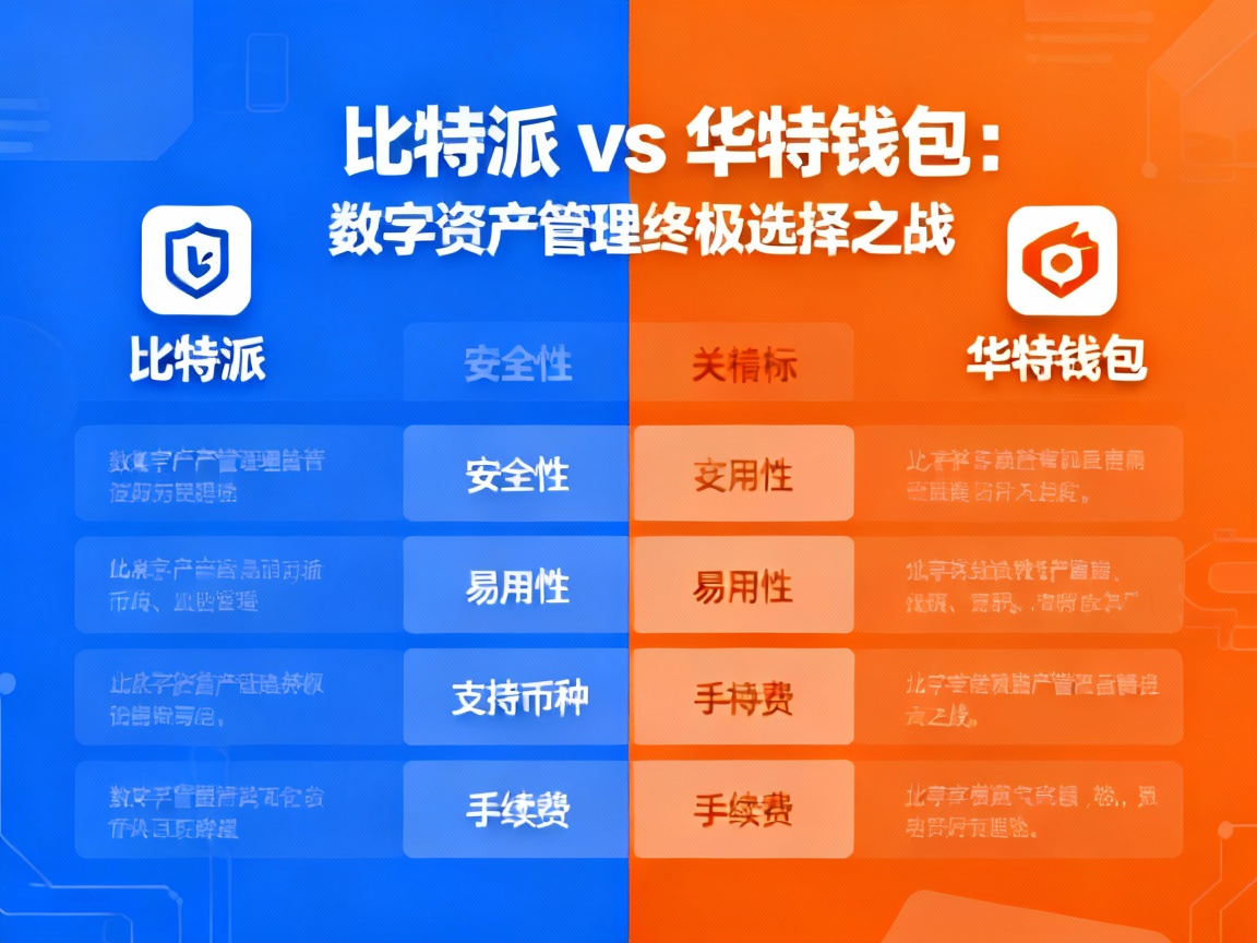 比特派 vs 华特钱包，数字资产管理的终极选择之战