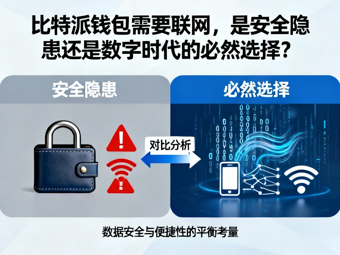 比特派钱包需要联网，是安全隐患还是数字时代的必然选择？