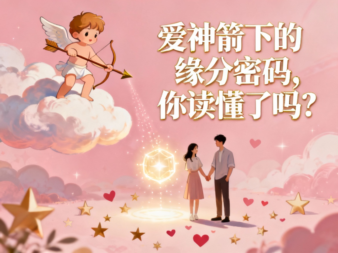 丘比特派来的，爱神箭下的缘分密码，你读懂了吗？