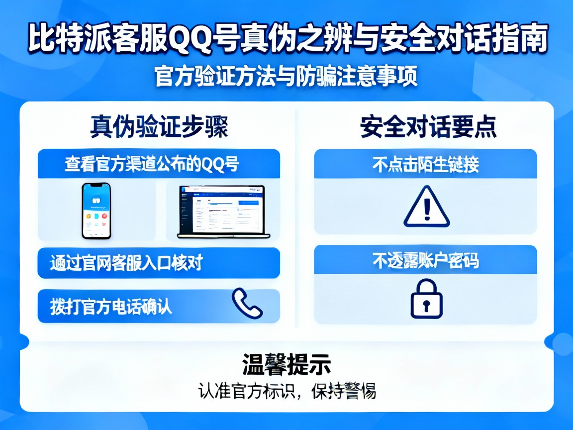 比特派客服QQ号，真伪之辨与安全对话指南