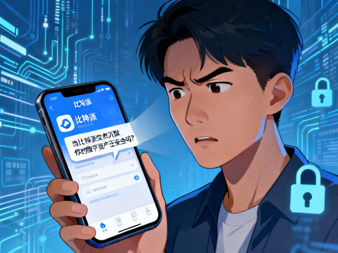 当比特派突然沉默，你的数字资产还安全吗？